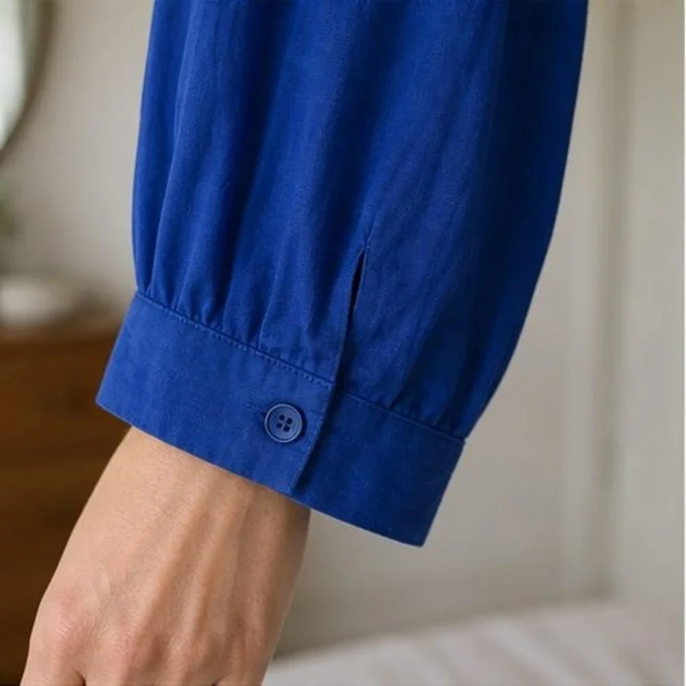 Lilac V Neck Top